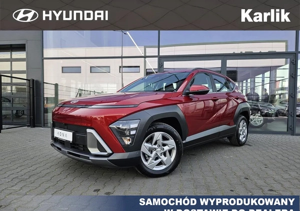 samochody osobowe Hyundai Kona cena 126854 przebieg: 5, rok produkcji 2024 z Koronowo